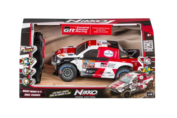 1:18th Dakar RC with Lights - TOYOTA GAZOO Racing DAKAR 2023 WINNER - Image 3