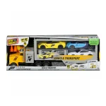 NEW BRIGHT1:24 Forza L&S Hauler W/ 3 Pull Back Vehicles - Image 3