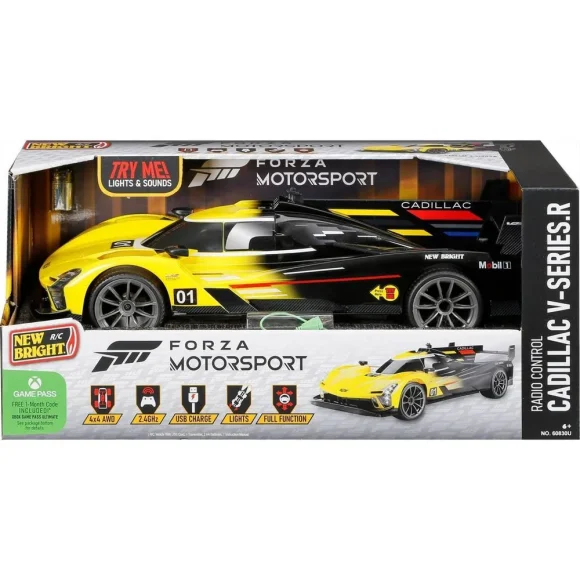 New Bright 1:8 Scale Remote Control 4x4 Forza Motorsport Cover Car – 60830U - Image 3