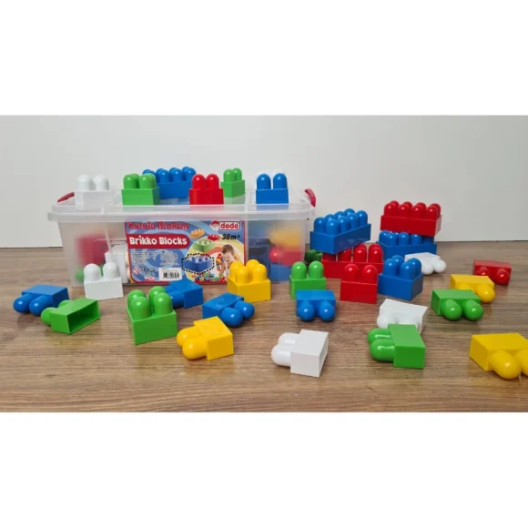 dede Brio Blocks In A Case 72 Pcs - Image 3