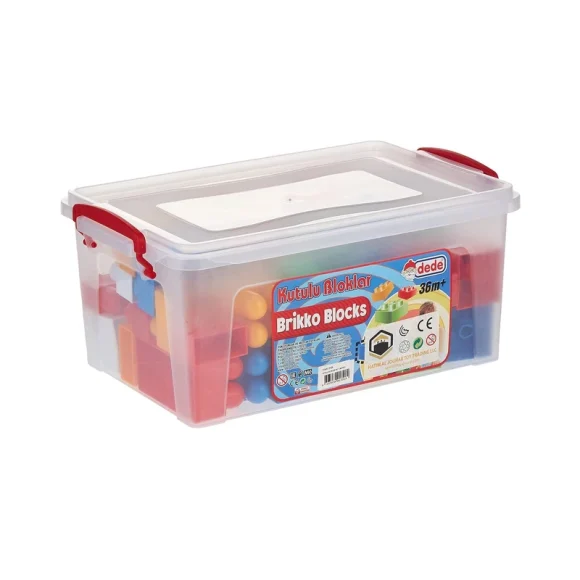 dede Brio Blocks In A Case 72 Pcs - Image 4