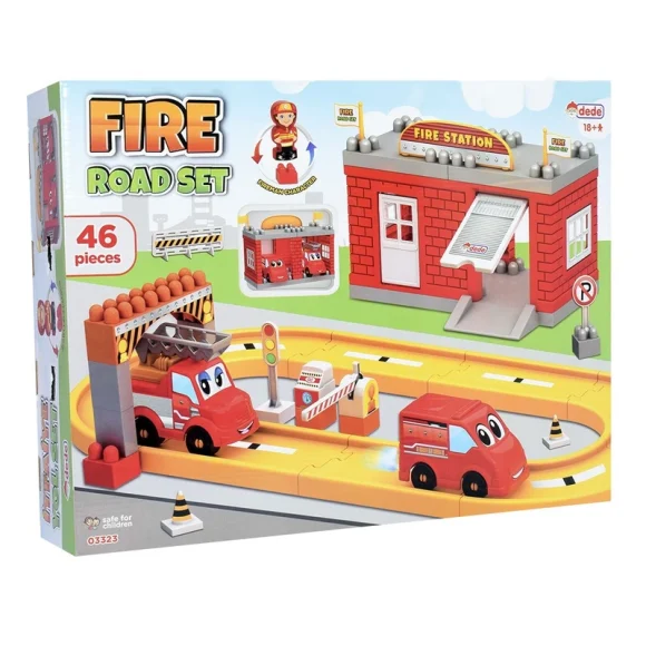 dede Fire Road Set 46 Pcs - Image 2