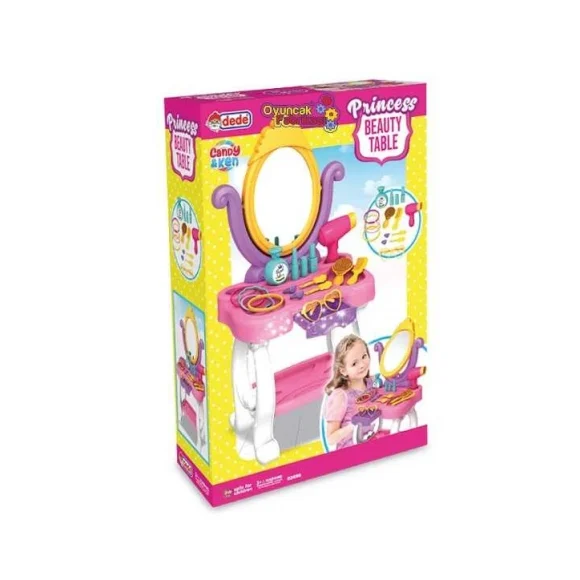 dede Princess Beauty Table Candy and Ken 15 Pcs - Image 2