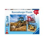 Children’s Jigsaw Puzzle Digger at Work! - 3x49 Pieces Puzzle