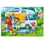 Ravensburger Family Bear Goes Camping-2 x 24 Pieces Puzzle for Children - Image 4