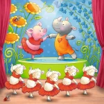 Ravensburger Animals on Stage - 3 x 49 Piece Puzzle for Children - Image 2