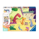 Ravensburger Dinosaurs in Summer - 2x24 Piece Puzzle for Children