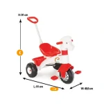 Pilsan Pony Tricyle with Parental Control 07-139 - Image 2