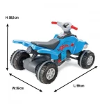 Pilsan Galaxy Pedal Operated ATV 07-292 - Image 4