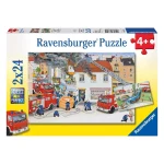 Ravensburger At the fire station Children's puzzle 2x24 pieces