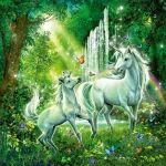 Ravensburger Beautiful unicorns Children's puzzle 3x49 pieces - Image 4