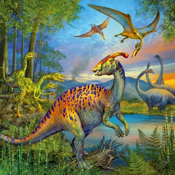 Ravensburger Dinosaur Fascination - 3x49 Pieces - Image 2