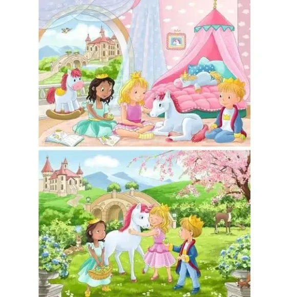 Ravensburger Magical Friendship Puzzle 2×12 Pcs - Image 2