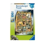 Ravensburger Animals on a shelf Puzzle 100 XXL Pcs