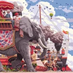 Ravensburger Around the world in 80 days Puzzle 750 Pcs - Image 3