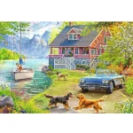 Ravensburger Summer Lake House Puzzle 200 XL Pcs - Image 4