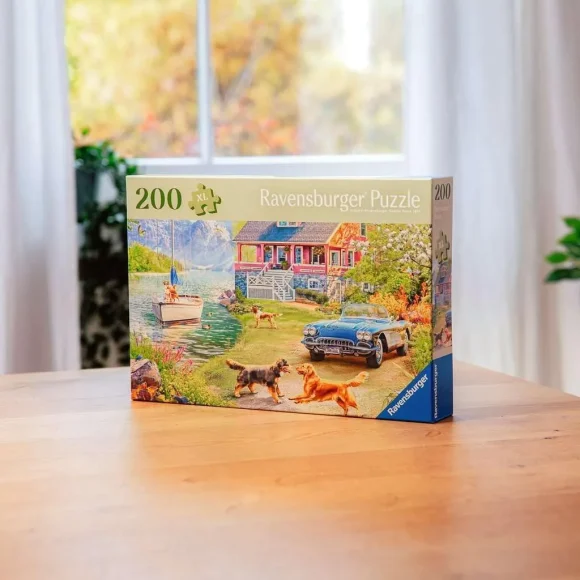 Ravensburger Summer Lake House Puzzle 200 XL Pcs - Image 3