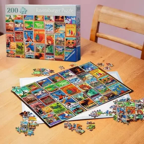 Ravensburger Travel Stamps Puzzle 200 XL Pcs - Image 3