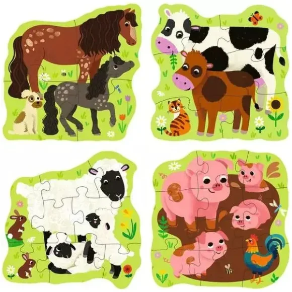 Ravensburger  Farm Animals Puzzle 4,6,8,10 Pcs - Image 2