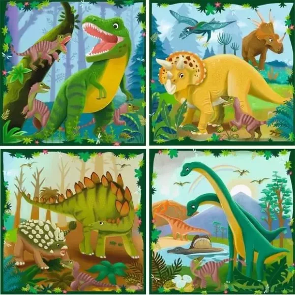 Ravensburger Dinosaurs Puzzle 25,36,42,56 Pcs - Image 2