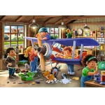 Ravensburger Airplane & Train Repairs Puzzle 2×24 Pcs - Image 3