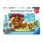Ravensburger Bear Family Vacations Puzzle 2×24 Pcs