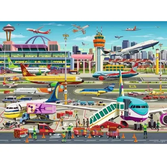 Ravensburger Airport Central Puzzle 150 XXL Pcs - Image 2
