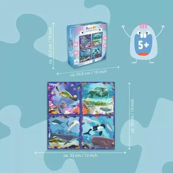 Ravensburger Ocean Life Puzzle 64,72,81,90 Pcs - Image 4