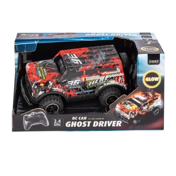 Revell RC Car Ghost Driver R GLOW - Image 4