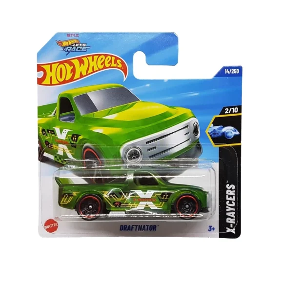 HOT WHEELS DRAFTNATOR CLEAR GREEN HYW70 - Image 2