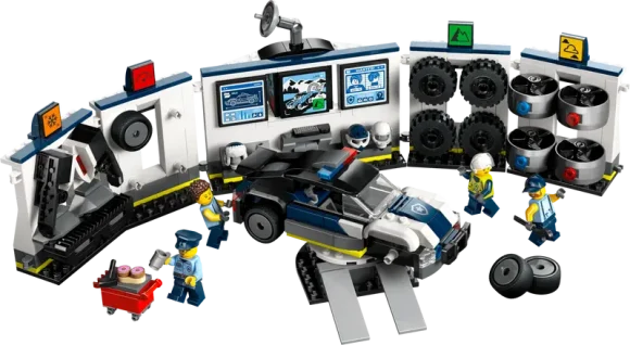 60457 Custom Police Car Garage - Image 2