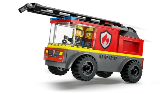 60463 Fire Ladder Truck - Image 3