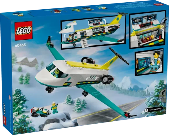60465 Emergency Air Ambulance Airplane - Image 3