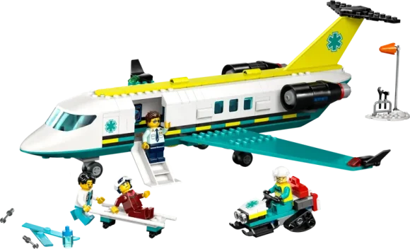 60465 Emergency Air Ambulance Airplane - Image 2