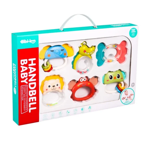 Bibi-inn Handbells Baby 6 pcs - Image 2