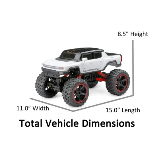 New Bright GMC Hummer EV 4×4 R/C 61077U - Image 3