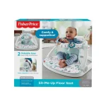 Fisher-Price Sit-Me-Up Floor Seat Portable Baby Chair With Toys, Pacific Pebble