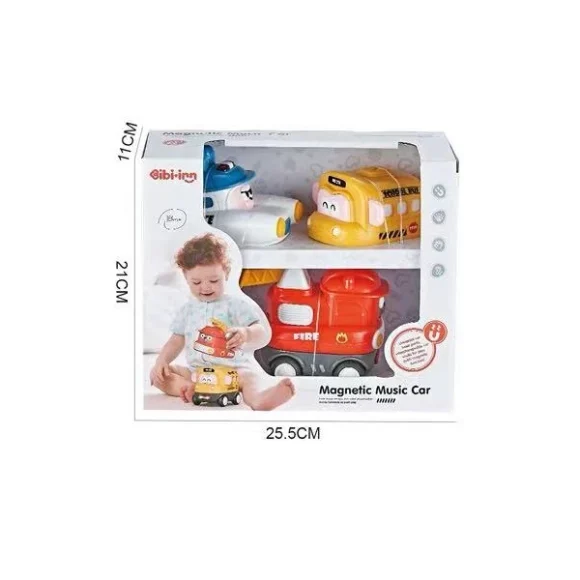 Bibi-inn Magnetic Music Car - Image 2