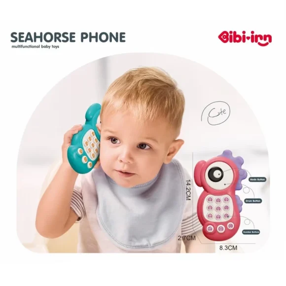 Bibi-inn Seahorse Phone Toy - Image 4