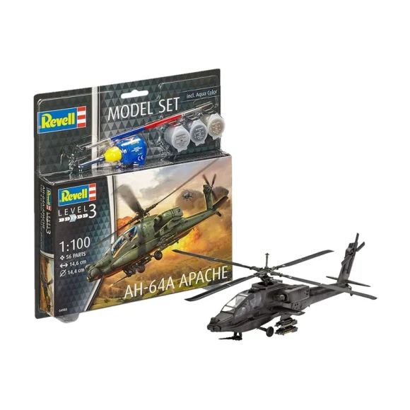 Revell Model Set AH-64A Apache - Image 3