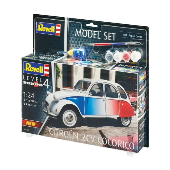Revell Model Set Citroen 2 CV Coccorico - Image 2