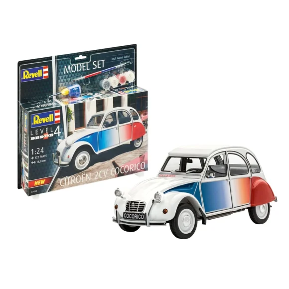 Revell Model Set Citroen 2 CV Coccorico - Image 3