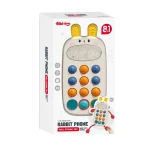 Bibi-inn Rabbit Phone Pull String Toy 8in1 - Image 2