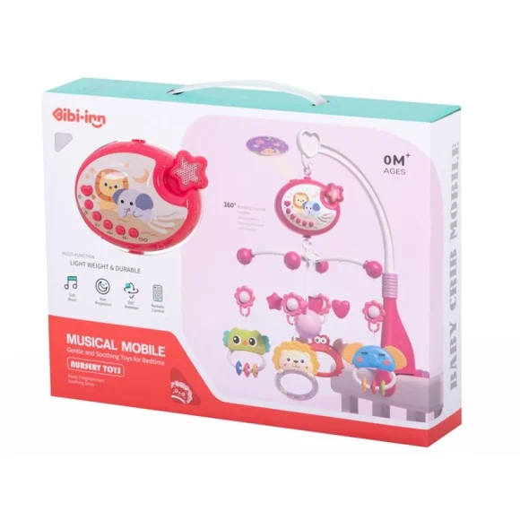 Bibi-inn Musical Mobile Gentle and Soothing Toy for Bedtime - Image 2
