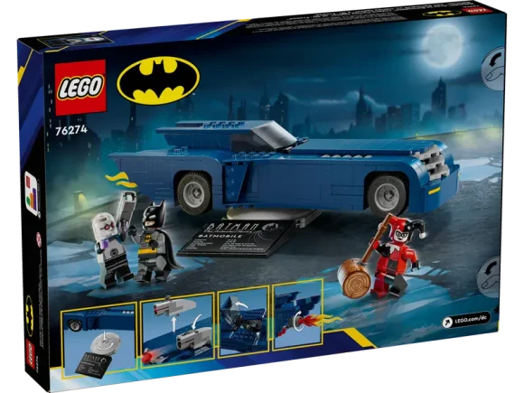 76274 Batman with the Batmobile vs. Harley Quinn and Mr. Freeze - Image 2