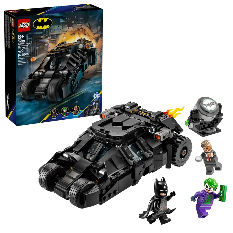 76303_boxprod_v39_en-gb 76303 Batman Tumbler vs. Two-Face & The Joker - Image 1