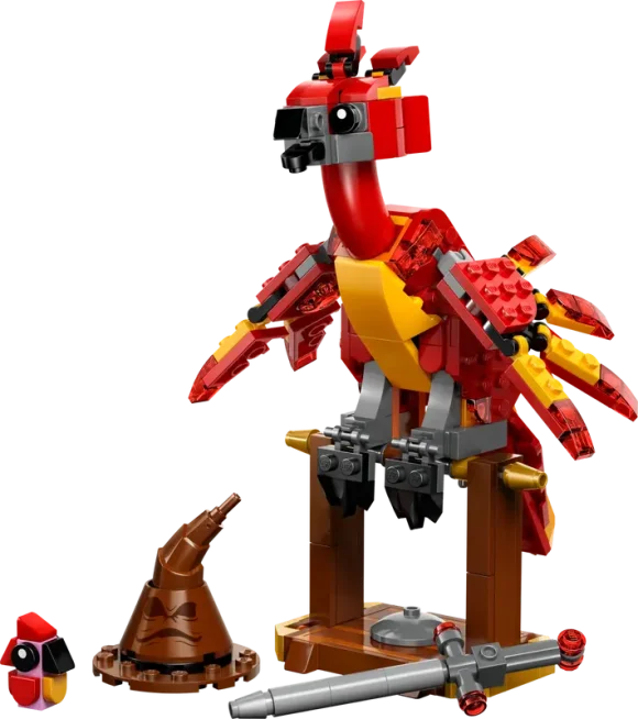76448 Fawkes™: Dumbledore's Phoenix - Image 3