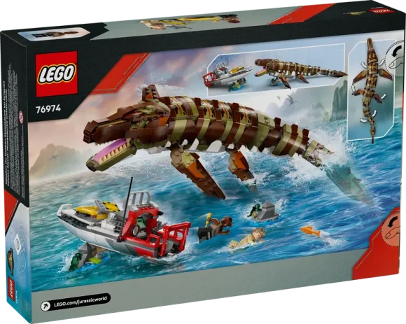 76974 Brick-Built Mosasaurus Boat Mission - Image 2