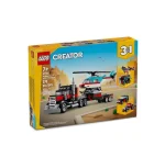 31146 Flatbed Truck with Helicopter