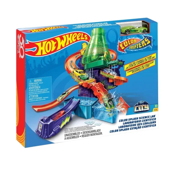 Hot Wheels® Color Shifters™ Color Splash Science Lab™ Play Set CCP76 - Image 2